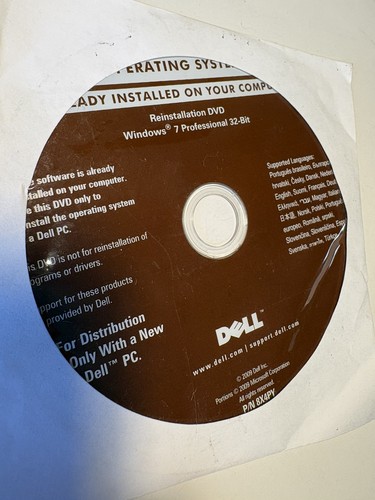 Dell windows professional 32 - 7,